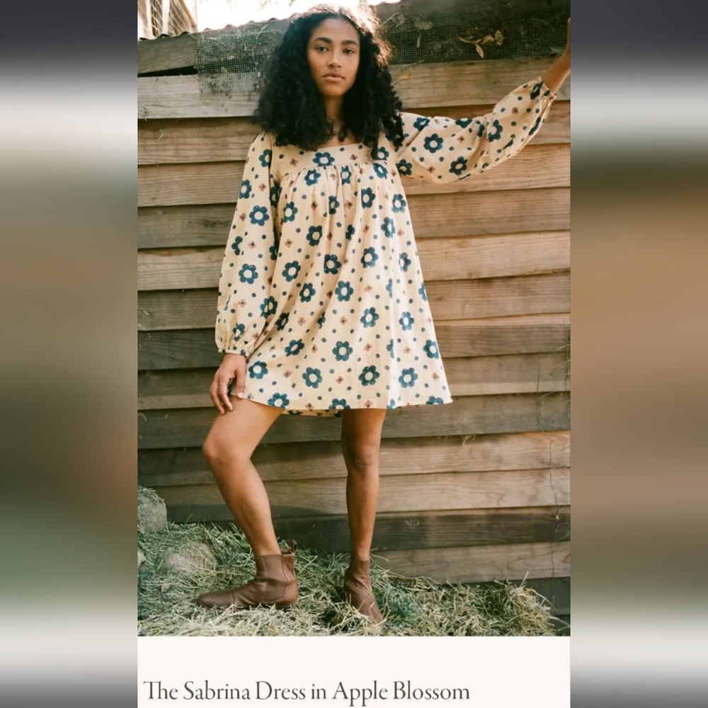 ISO Christy Dawn Sabrina Dress in Apple Blossom size XS S or M - Picture 1 of 1